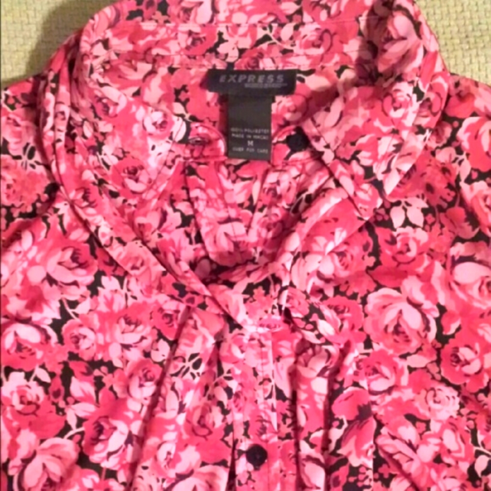 Express Flowered Blouse - image 2